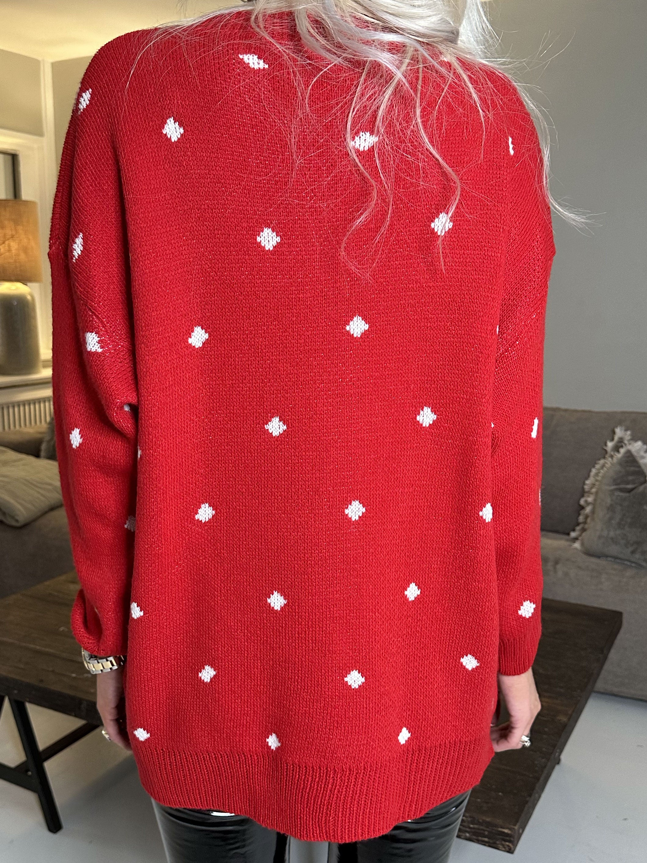 Rudolf - Sød julestrik med rensdyr